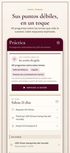 Práctica: una serie de veinte preguntas sobre los temas que más puntos le cuestan
